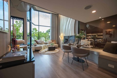 Дуплекс в Бангкоке, Таиланд с 1 спальней  № 166816 - фото 8