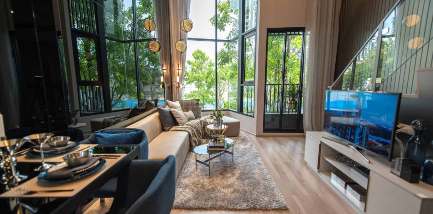 Duplex à Bangkok, Thaïlande 1 chambre № 166815