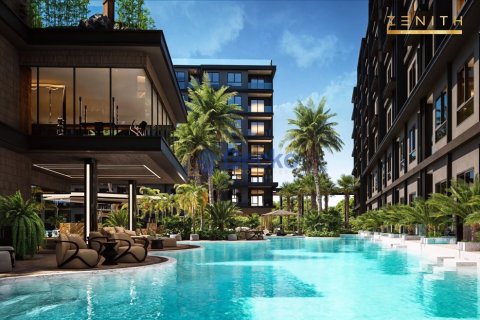 Condo in Pattaya, Thailand, 2 bedrooms  № 195873