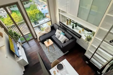 Duplex in Khlong Toei, Bangkok, Thailand 1 Schlafzimmer № 215633 - Foto 3