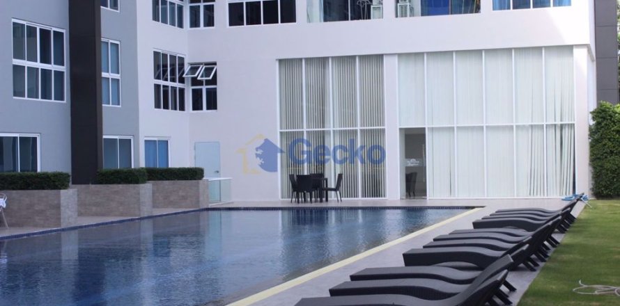 Estudio en el condominio en Pattaya, Tailandia № 209471
