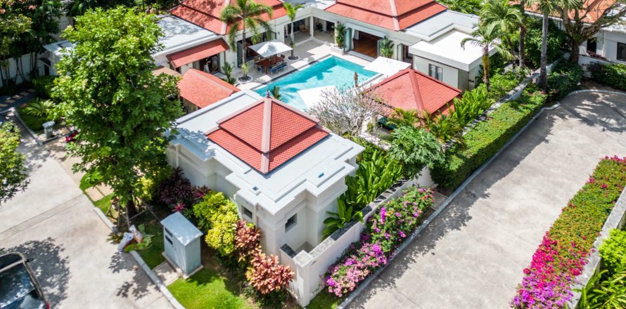 Вилла в Пхукете, Таиланд с 4 спальнями  № 153320