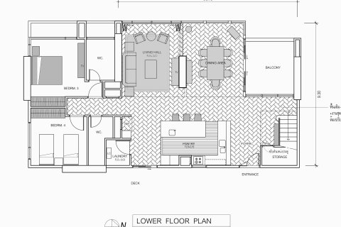 Кондоминиум с 4 спальнями в Бангкоке, Таиланд № 143893 - фото 15