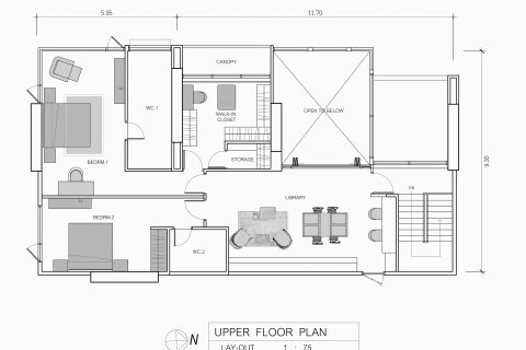 Кондоминиум с 4 спальнями в Бангкоке, Таиланд № 143893 - фото 16