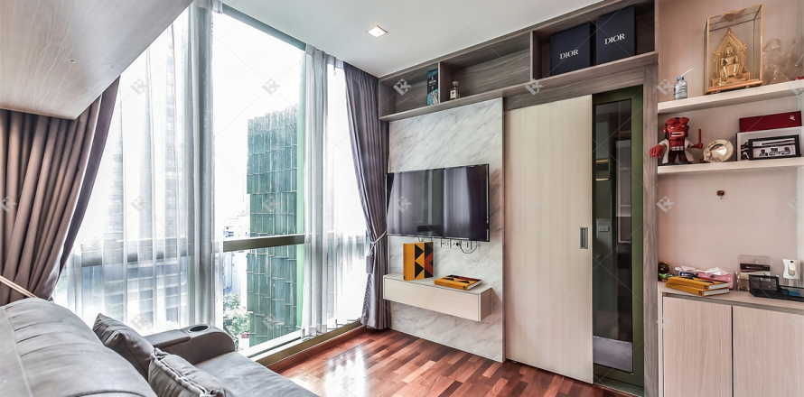 Condo à Bangkok, Thaïlande, 1 chambre № 185134