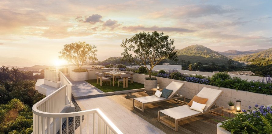 Penthouse à Coralina Kamala, Phuket, Thaïlande 2 chambres № 173887