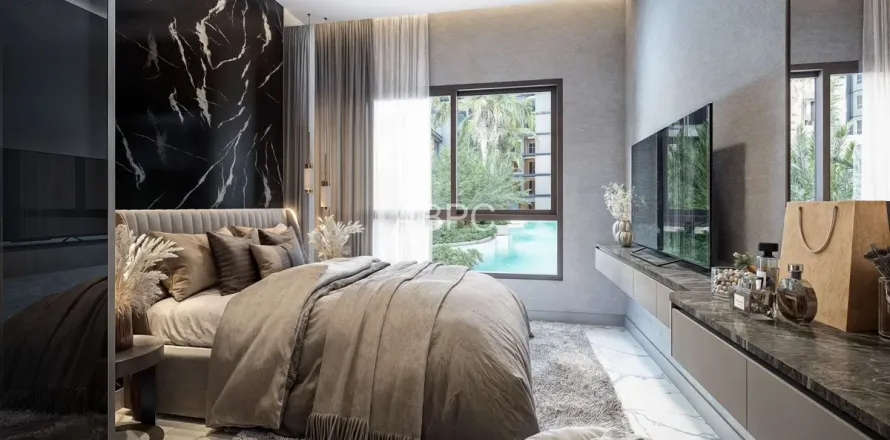 Condominio de 1 dormitorio en Jomtien Beach, Pattaya, Tailandia № 212008