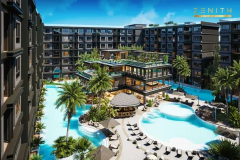 Condominio de 1 dormitorio en Jomtien Beach, Pattaya, Tailandia № 212008 - foto 10