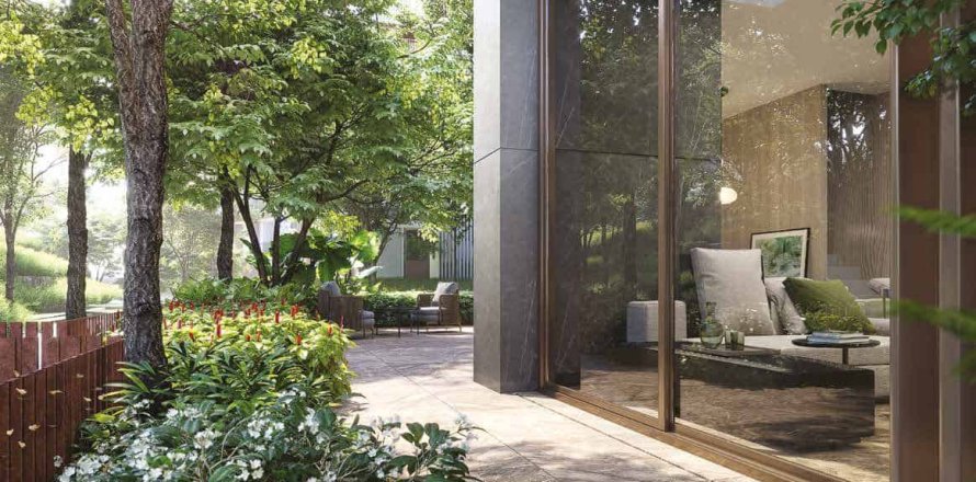 Дуплекс в Бангкоке, Таиланд с 3 спальнями  № 165967