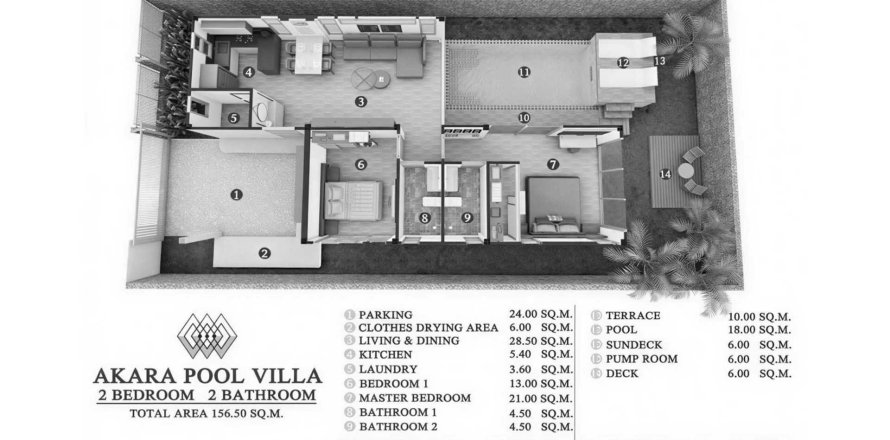 AKARA Pool Villas in Phuket, Thailand № 162863 - photo 1