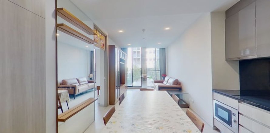 Кондоминиум с 2 спальнями в Патхум Ване, Бангкок, Таиланд № 136604