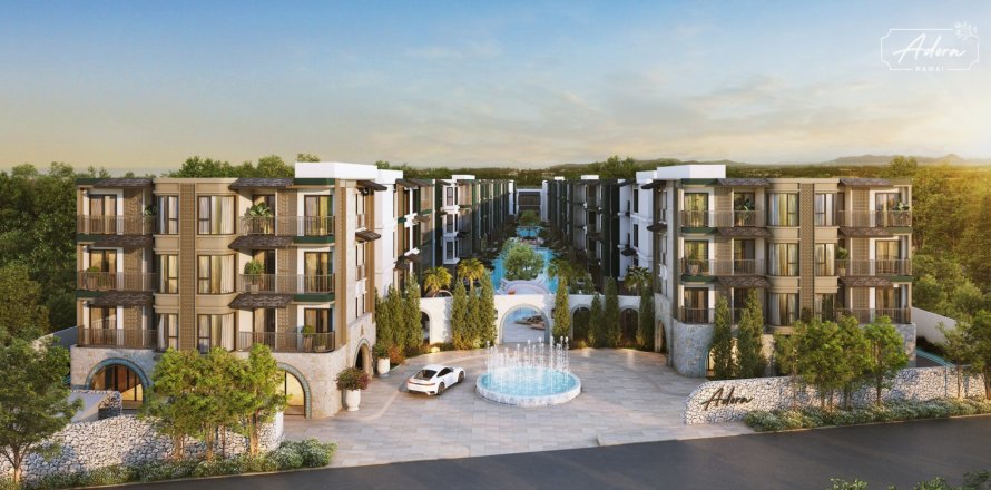 Квартира в Раваи, Таиланд с 1 спальней  № 134362