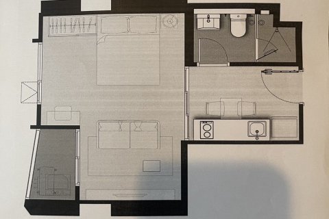 Studio dans le Condo à Chatuchak, Bangkok, Thaïlande № 148160 - photo 6