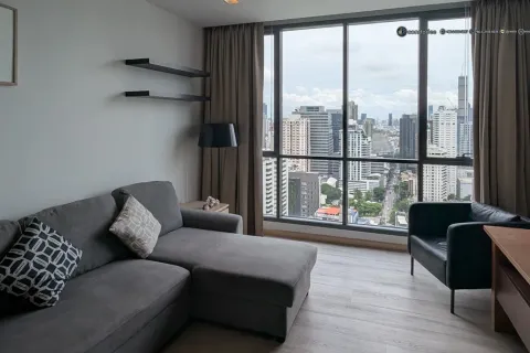 Condo in Khlong Toei, Bangkok, Thailand, 2 bedrooms № 201409