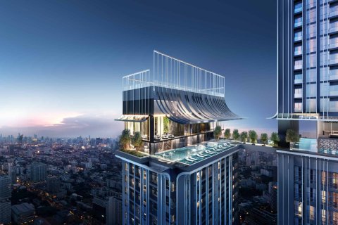 Eigentumswohnung in Bangkok, Thailand, 1 Schlafzimmer  № 166945 - Foto 13