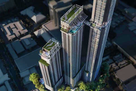 Eigentumswohnung in Bangkok, Thailand, 1 Schlafzimmer  № 166945 - Foto 11