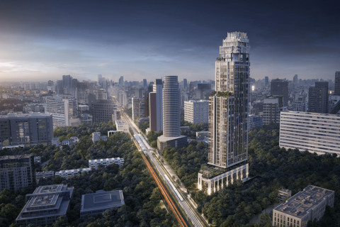 Condo à Bangkok, Thaïlande, 3 chambres  № 166951 - photo 15