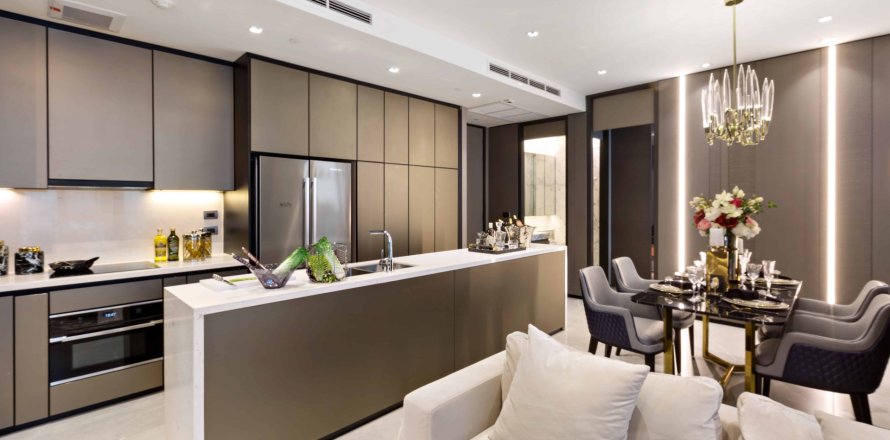 Condo à Bangkok, Thaïlande, 3 chambres  № 166951