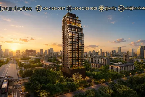 Eigentumswohnung in Bang Rak, Bangkok, Thailand, 1 Schlafzimmer № 220543 - Foto 2