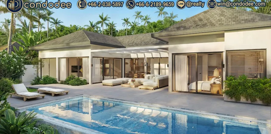 Haus in Bangkok, Thailand 4 Schlafzimmer № 220540