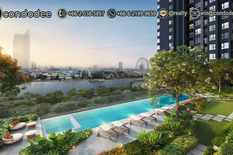 Eigentumswohnung in Khlong San, Bangkok, Thailand, 2 Schlafzimmer № 220545 - Foto 7