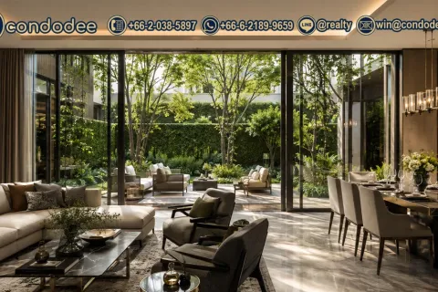 Condo à Bangkok, Thaïlande, 3 chambres № 220544