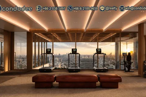 Eigentumswohnung in Bang Rak, Bangkok, Thailand, 3 Schlafzimmer № 220541 - Foto 8