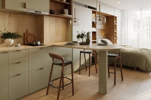 Condo à Phuket, Thaïlande, 2 chambres à The Momentum Phuket Phase 2  № 167072