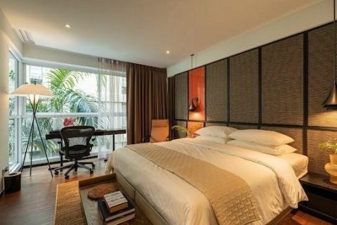 Studio dans le Condo à Pathum Wan, Bangkok, Thaïlande  № 163464 - photo 3