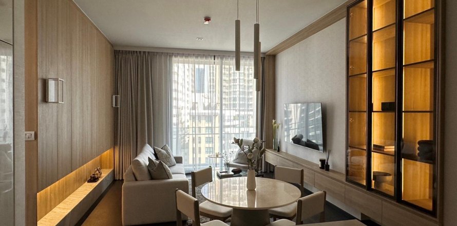 Condo à Watthana, Bangkok, Thaïlande, 2 chambres  № 134417