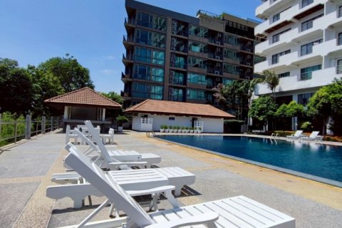 Кондоминиум с 2 спальнями на Пляж Джомтьен, Паттайя, Таиланд № 134419 - фото 2