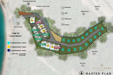 Villa à Bang Tao, Thaïlande 4 chambres № 166310 - photo 6