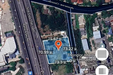 Terrain à Huai Khwang, Bangkok, Thaïlande 5344 m2 № 169533