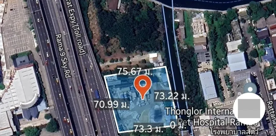 Terrain à Huai Khwang, Bangkok, Thaïlande 5344 m2 № 169533