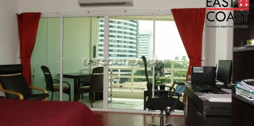 Estudio en el condominio en Jomtien Beach, Pattaya, Tailandia № 212992
