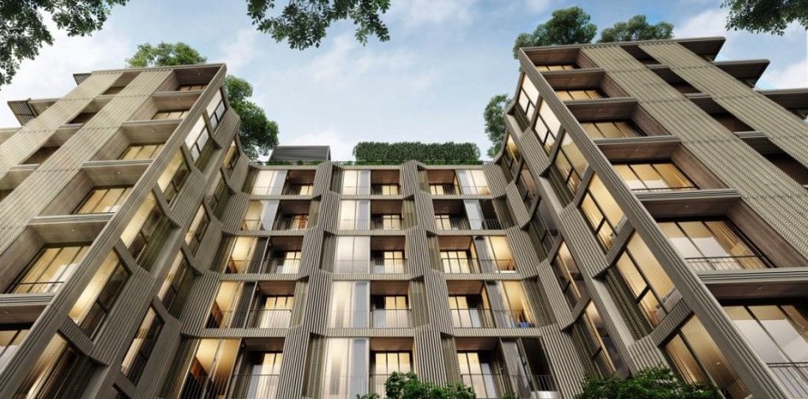 Студия в кондо в Ваттхане, Бангкок, Таиланд № 159655