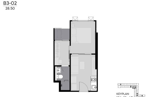 Condo à Bangkok, Thaïlande, 1 chambre  № 166827 - photo 15