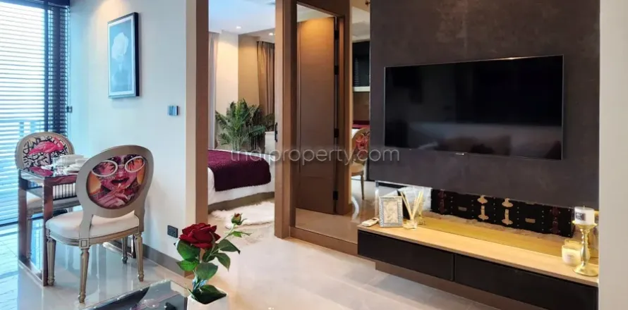 Condominio de 1 dormitorio en Jomtien Beach, Pattaya, Tailandia № 212275