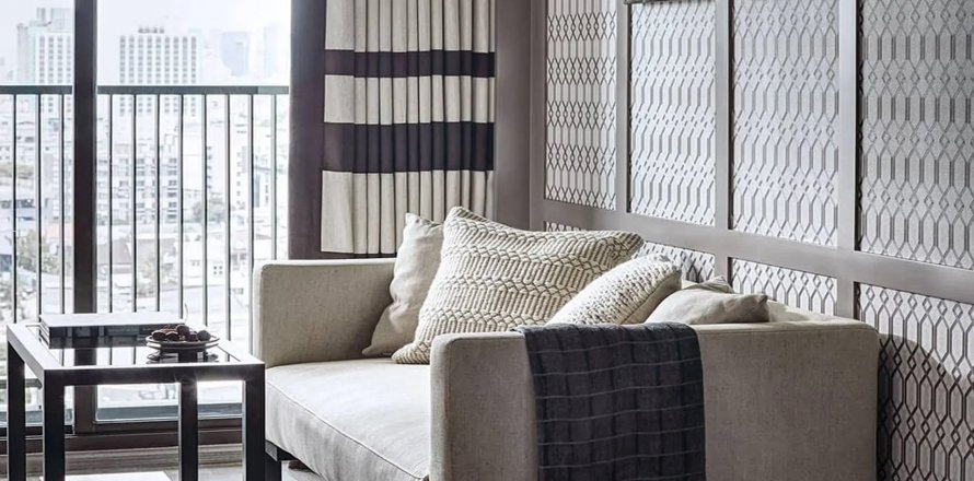 Квартира в Whizdom Avenue Ratchada - Ladprao, Чатучак, Бангкок, Таиланд с 2 спальнями № 134243