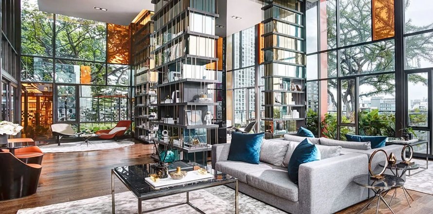 Квартира в Whizdom Avenue Ratchada - Ladprao, Чатучак, Бангкок, Таиланд с 2 спальнями № 134244