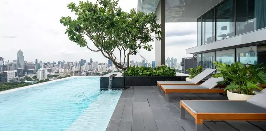 Студия в кондо в Банг Раке, Бангкок, Таиланд № 137430