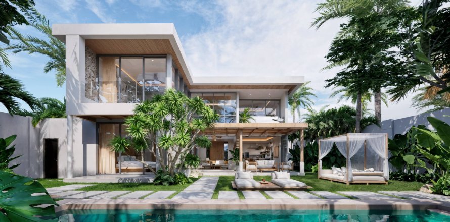 Villa à Ko Samui, Thaïlande 3 chambres № 161614