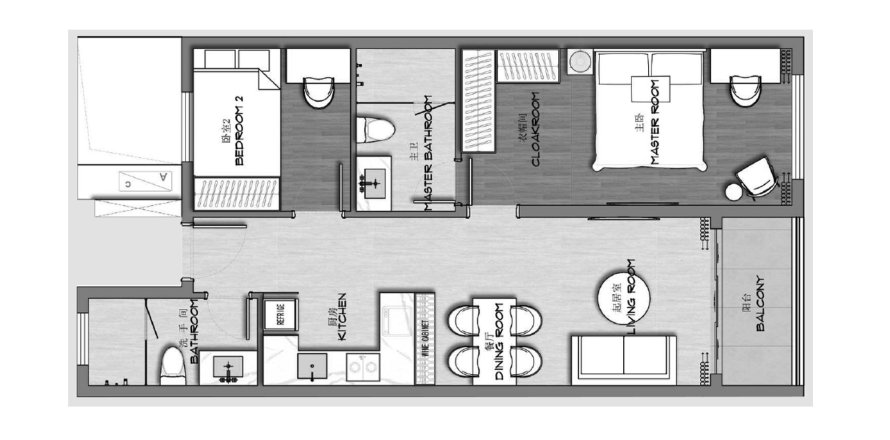 ЖК Ayana Heights Seaview Residence в Пхукете, Таиланд № 82859 - фото 1