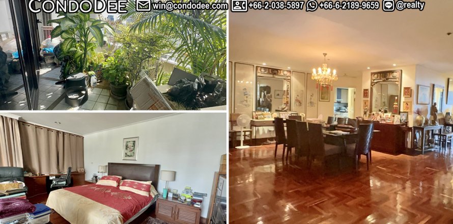 Condo à Watthana, Bangkok, Thaïlande, 3 chambres № 201032