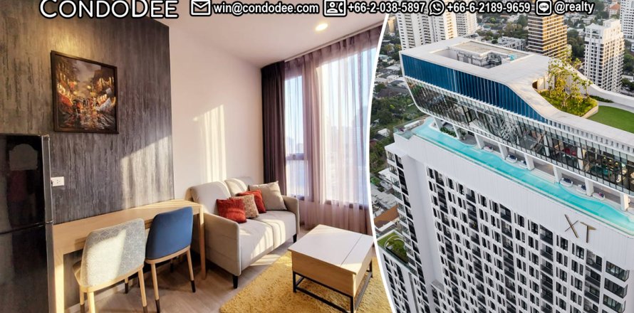 Condo à Watthana, Bangkok, Thaïlande, 1 chambre № 201031