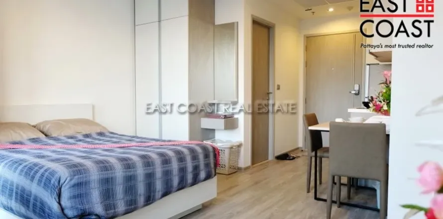 Estudio en el condominio en Jomtien Beach, Pattaya, Tailandia № 213284