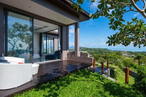 Вилла в Самуи, Таиланд с 5 спальнями  № 169084 - фото 25