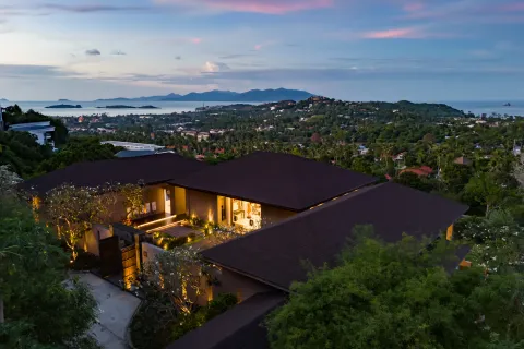 Вилла в Самуи, Таиланд с 5 спальнями  № 169084 - фото 11