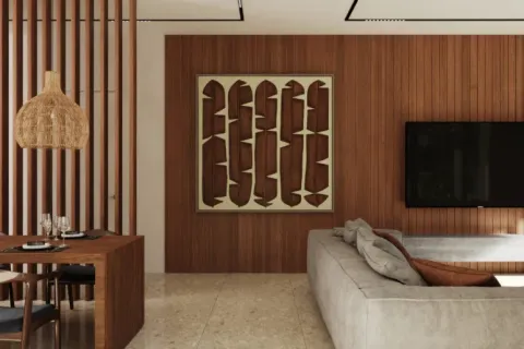 Вилла в Сураттхани, Таиланд с 2 спальнями  № 157937 - фото 6