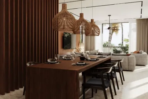 Вилла в Сураттхани, Таиланд с 2 спальнями  № 157937 - фото 5